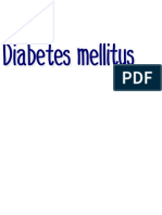 Diabetes Mellitus Management