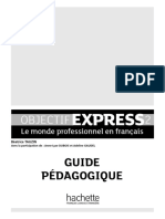 Guide pedagogique Objectif Express 2