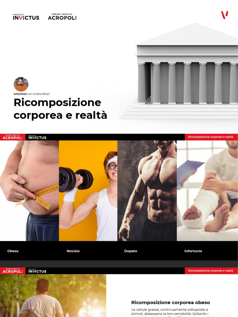 Project Invictus - Ricomposizione Corporea E Realtà (Andrea Biasci) | PDF