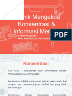 Konsentrasi & Memori 2020