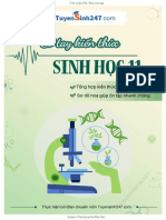 (Hoàng Linh) Sổ tay Sinh học 11