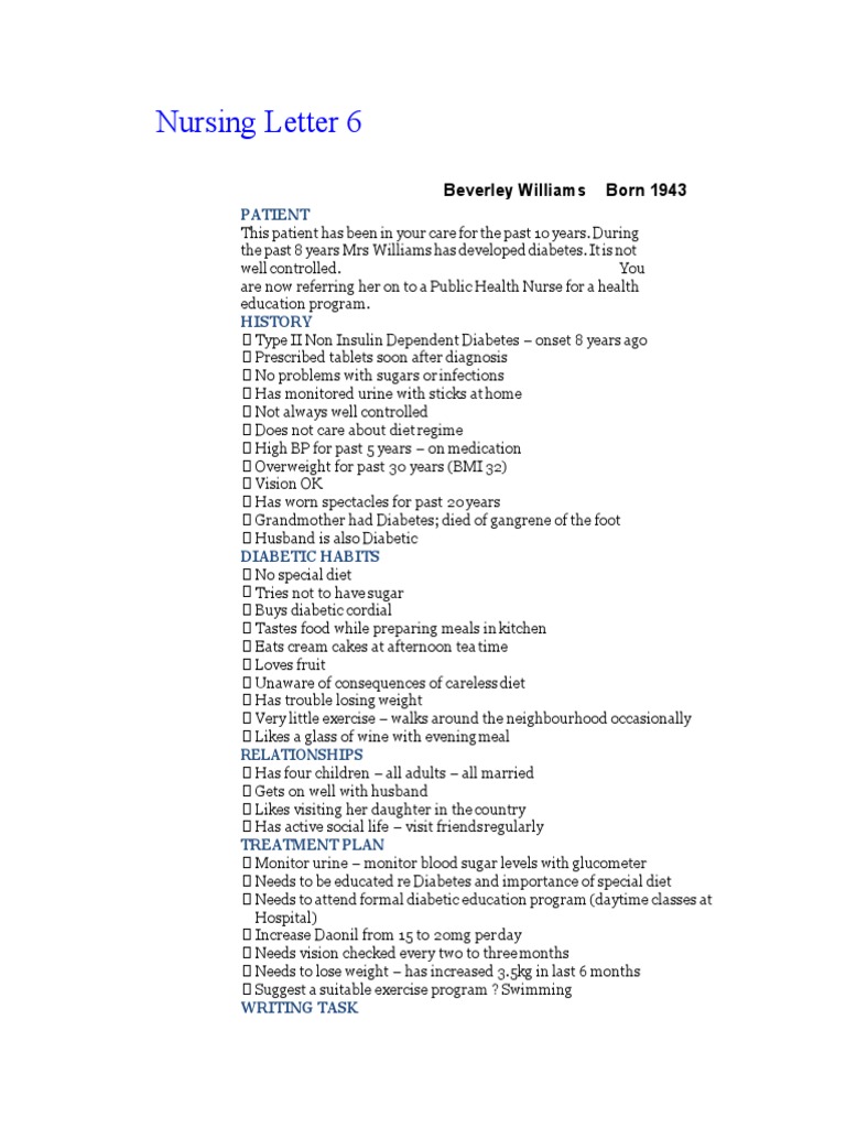 3 beverly williams class task pdf wellness
