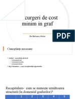 Parcurgeri de Cost Minim in Graf