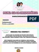 Painel Dia Da Independência