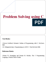 Problem Solving Using C