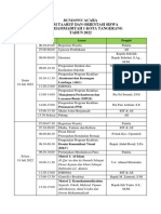 Rundown Acara Fortasi 2022