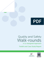 Quality and Safety Walk Rounds A Co Designed Approach Toolkit and Case Study Report