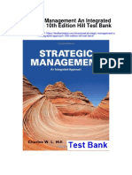 Strategic Management An Integrated Approach 10th Edition Hill Test Bank