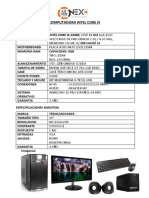 Especificaciones Cpu I5