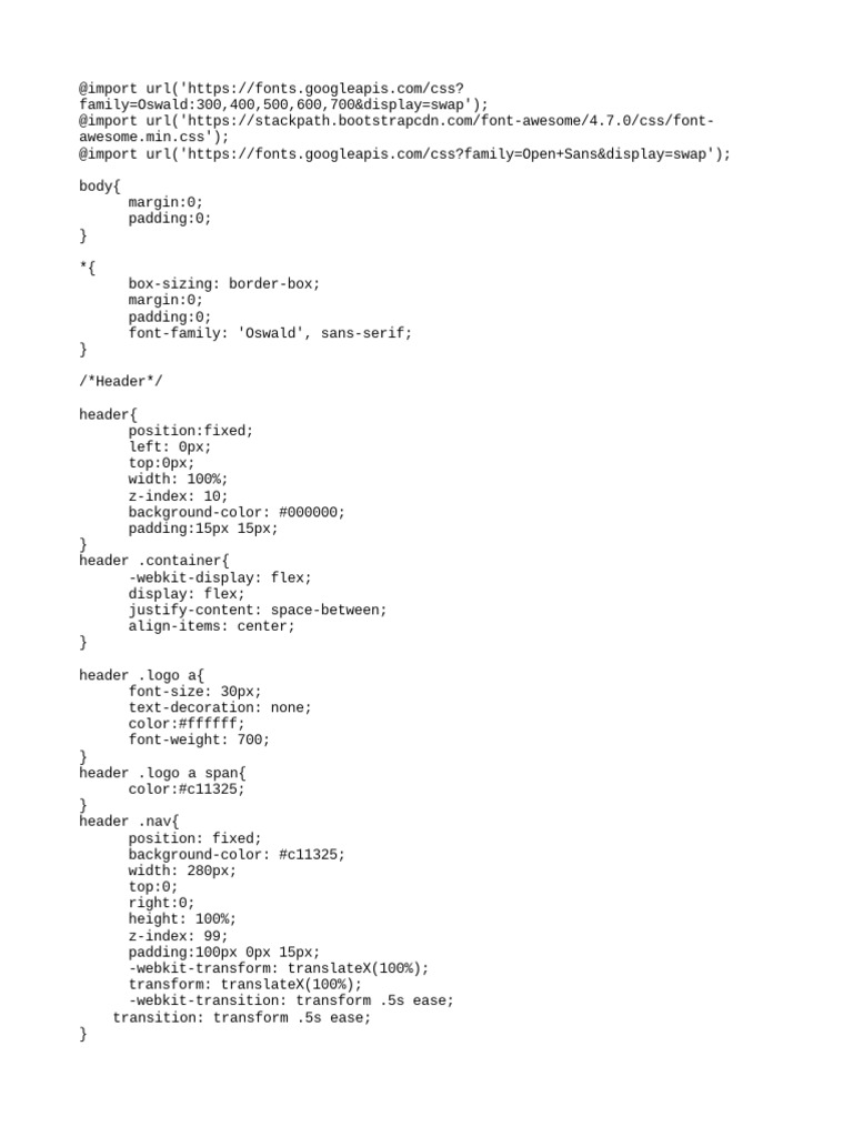 Style pdf printing computing