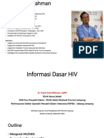 Informasi Dasar HIV - Orientasi Layanan Tes & Pengobatan HIV Provinsi Lampung - September 2022