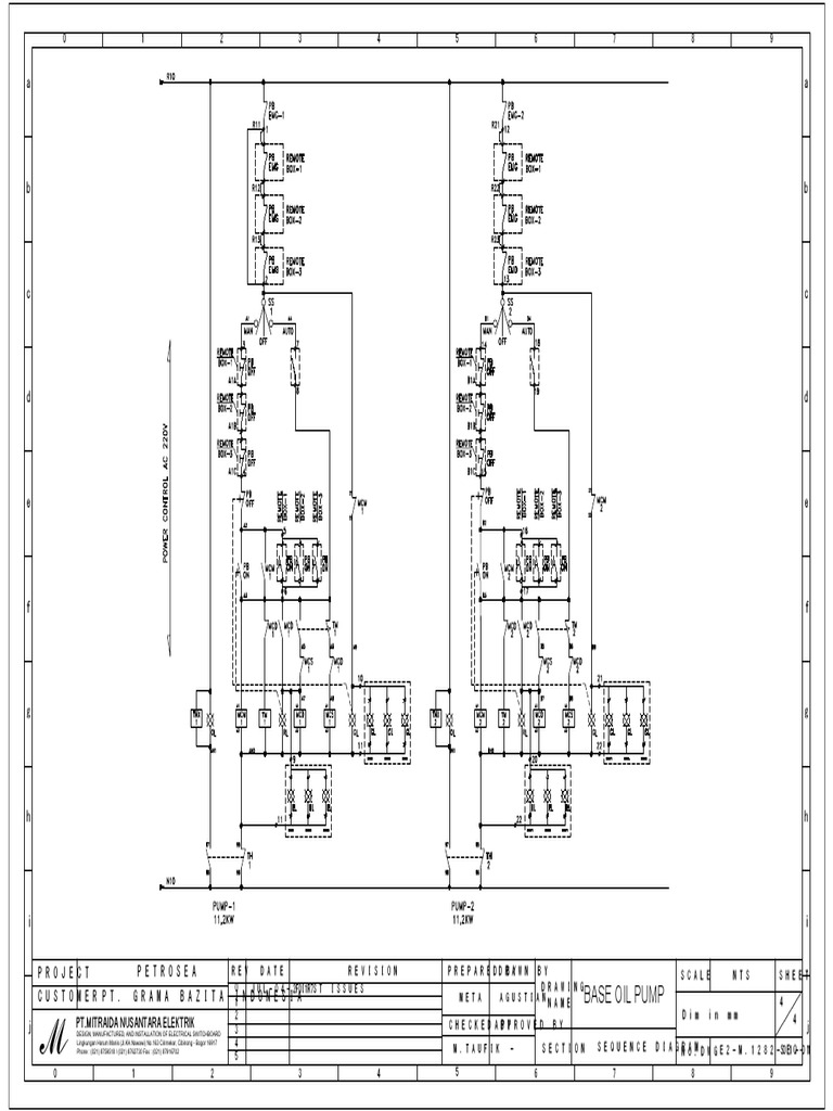 Base Oil Pump Schematic | Download Free PDF | Infographics
