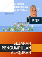 Ulum Alquran - Pengumpulan Dan Penulisan Alquran