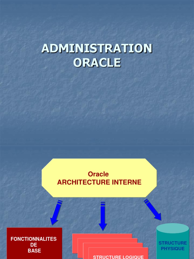 Cours Oracle Pdf , Oracle® Database Database Concepts – XRVN