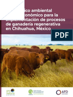 Diagnostico Ambiental y Socioeconomico para La Implementacion Ganaderia Regenerativa en Chihuahua