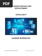 Database Development Workbook