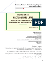 Khutbah Jumat Tentang Waktu Waktu Luang Urgensi Memanfaatkannya