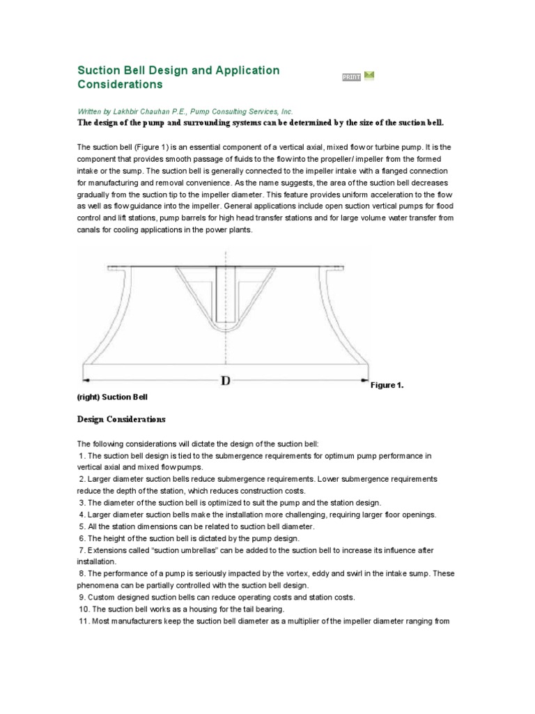 Suction Bowl Design | PDF | Pump | Mechanical Engineering