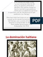 La Dominación Haitiana