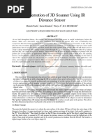 Implementation of 3D Scanner Using IR Distance Sensor Ijariie8280