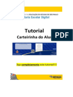 Tutorial Carteirinha Do Aluno SED