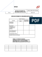 Procedure Grounding Installation