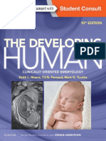 The Developing Human Clinically Oriented Embryology 10th Edition