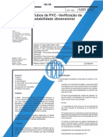 ABNT NBR 5687 - Tubos de PVC - Verificação da estabilidade dimensional