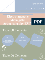 Presenter: Nuha Haleema Faculty: Dr. Sreedevi N: Electromagnetic Midsagittal Articulography (EMM A)