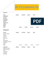 Planilha de Orçamento Anual Pessoal1