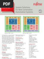 Fujitsu - System Solutions For Next Generation Automotive Systems - MB86R11 & MB86R12 Emerald' SoC Family