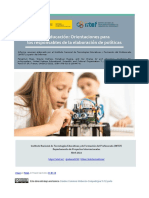 IA y Educación Orientaciones para Los Responsables de La Elaboración de Políticas - UNESCO - INTEF