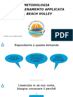 All Beach 2019 Daniele Benotto Metodologia