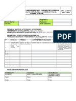 Cronograma de Actividades para El Examen Remedial 2021 - 2022