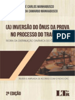 AInversão Do Ônus Da Prova No Processo de Trabalho 2017