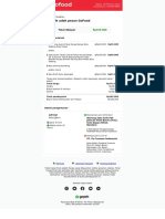 Makasih Udah Pesan Gofood: Total Dibayar