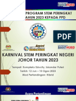 Penataran Program Stem Peringkat Negeri Tahun 2023 Kepada PPD