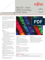 Fujitsu - ASIC/COT - 40nm CMOS Technology CS302 Series