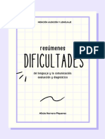 Dificultades Trastornos AL Resumen UNIR