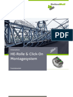 KW - HE Rolle Click On Montagesystem - DE