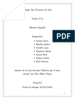 Resumen Roberto Por El Buen Camino Español PDF