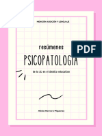 Psicopatologia de Los Trastornos AL Resumen