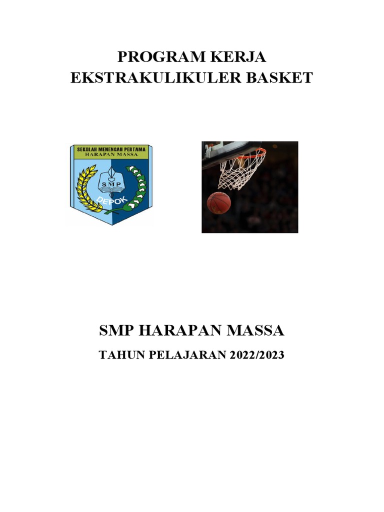 Program Kerja Eskul Basket SMP Harapan | PDF
