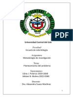 Planteamiento Del Problema PDP