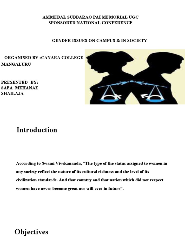 Gender and Society Lecture1 | PDF | Woman | Sexual Harassment
