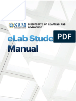 ELab Student Manual