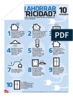 Infografía de Ahorro de Energia