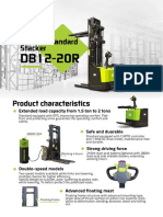 Brochure of Stackers Standing Type