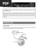 BIO LabManual OrganicCompoundMysteryU1L11