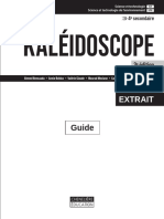 Kaleidoscope ST-STE Sec4 Extrait Guide